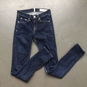 Size 24 Rag and Bone High Rise Skinny Jeans